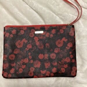 Red and Black Mary Kay clutch